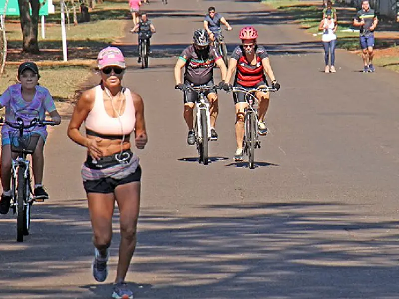 Opção de lazer no fim de semana, Amigos do Parque é realizado das 7h às 19h 
