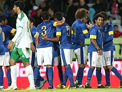 Brasil vence o Iraque por 6 a 0 nesta quinta