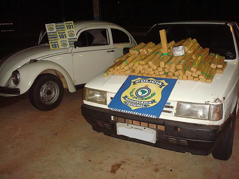 Polícia apreende quase 70 quilos de maconha em Três Lagoas