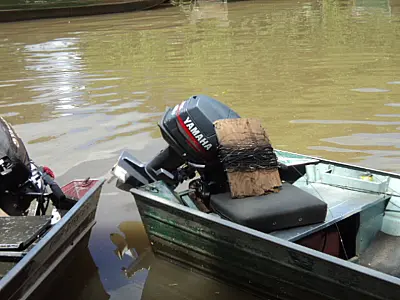 Turista paulista é autuado pescando com petrechos proibidos no rio Miranda