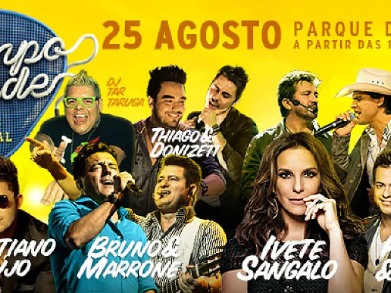 Está chegando o Campo Grande Music Festival