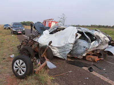 Identificados corpos do acidente grave na BR 060