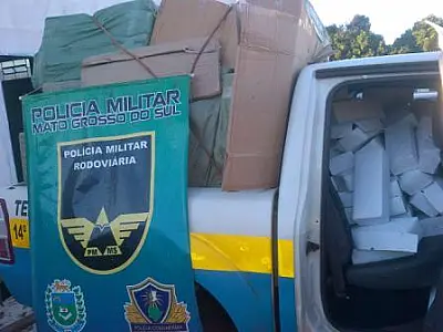 PMR apreendem veículos com óculos contrabandeados