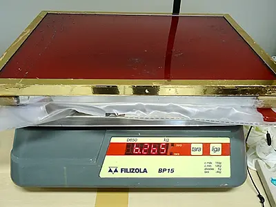 Boliviana é presa com cocaína em moldes de quadros