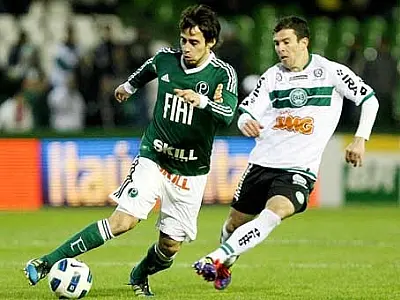 Palmeiras e Coritiba jogam hoje pelo título da Copa do Brasil