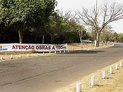Obra de revitalização avança e Parque dos Poderes tem nova interdição nesta quinta
