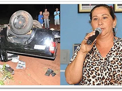 Vereadora morre em acidente na rodovia MS-276 em Deodápolis