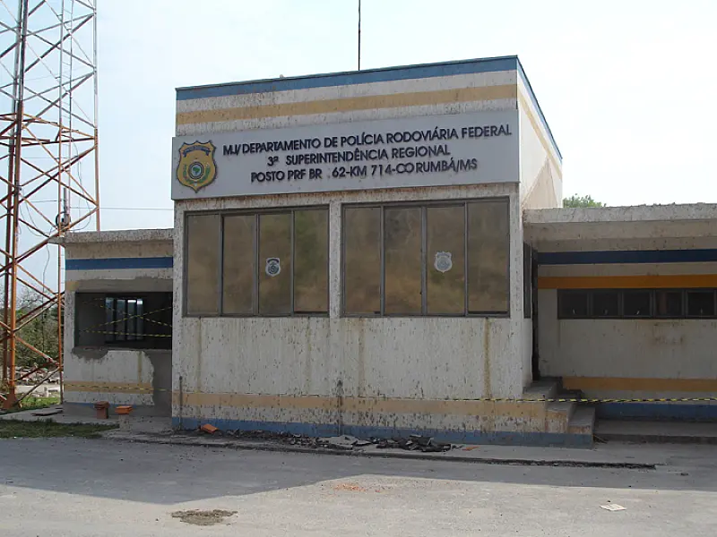 Posto da PRF na fronteira com a Bolívia deve ser reativado