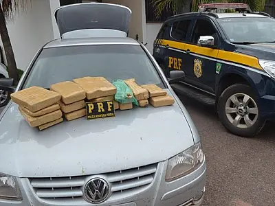 Estudante de física é preso com maconha na BR-163