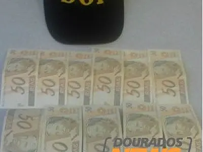 Dinheiro falso é apreendido pela DOF na região de Ponta Porã