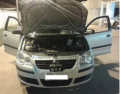 DOF apreende veículo com adulteração de motor