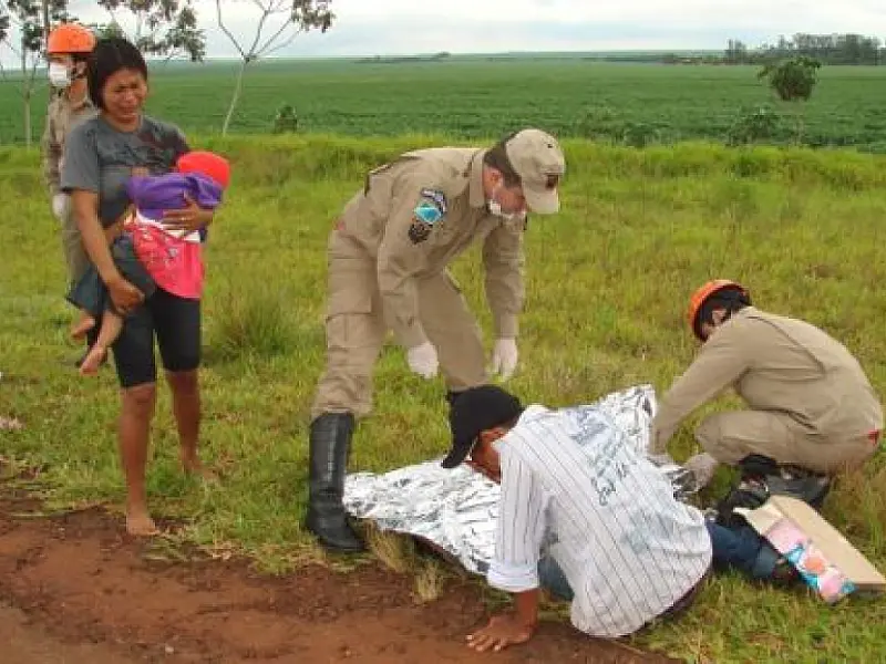 Indígena de apenas 5 anos morre atropelado na MS-386
