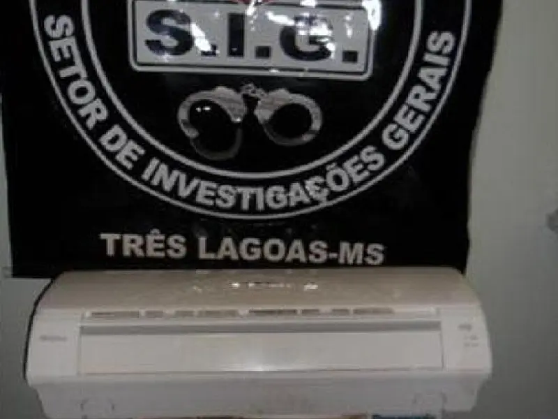 Policiais de Três Lagoas indiciam dupla acusada de furto de ar condicionado