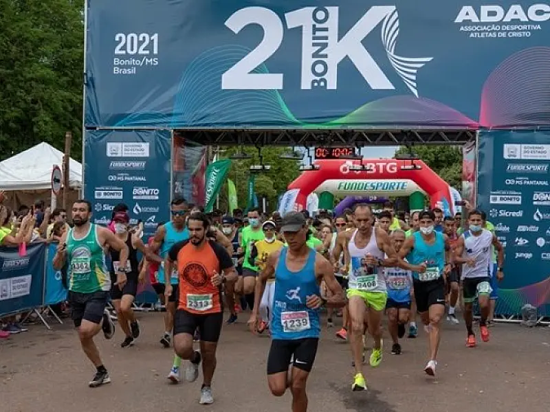 Com meta lixo zero, Bonito 21K realiza sua 8ª edição neste fim de semana
