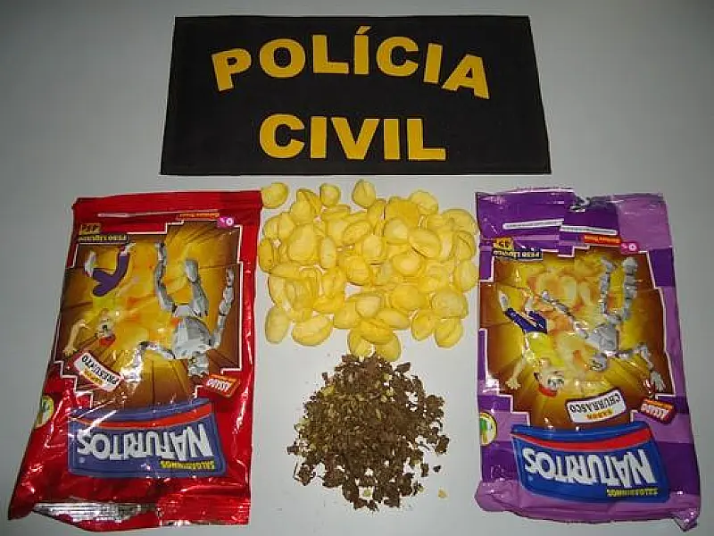 Homem tenta entrar com droga em cadeia de MS e acaba preso
