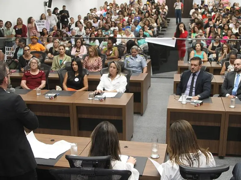 Audiência pública: Começa na ALEMS a Marcha Nacional contra a Misoginia
