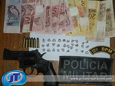 Polícia apreende dois traficantes e arma de fogo em Naviraí