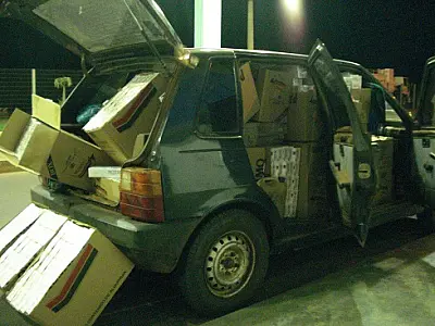 Homem é detido com 950 pacotes de cigarro contrabandeados