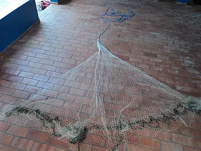 PMA prende pescador com petrecho proibido no rio Taquari
