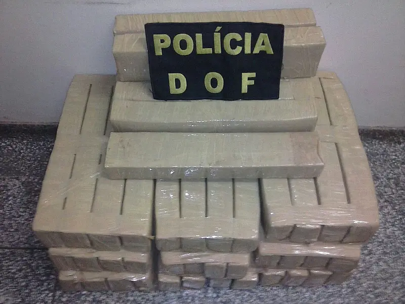 DOF apreende 50 kg de maconha em caminhão na MS 487