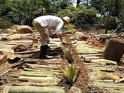 Com recursos do Funles, comunidade vai implantar projeto completo de sustentabilidade em chácara
