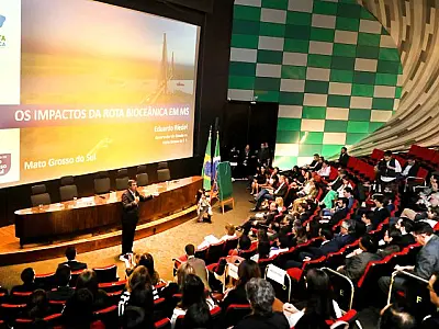 Crescimento econômico: Rota Bioceânica estará pronta em dois anos, avalia governador