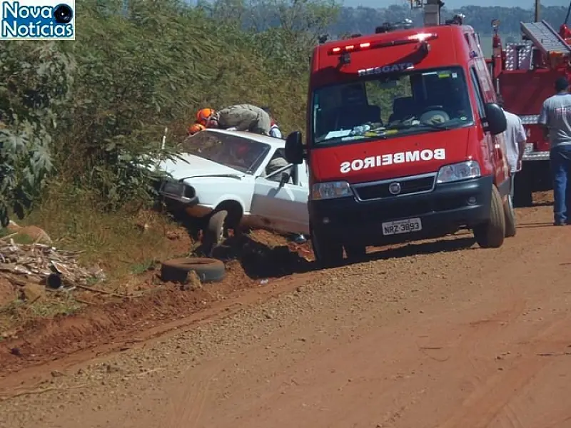 Acidente na MS-473 deixa uma pessoa ferida nessa sexta