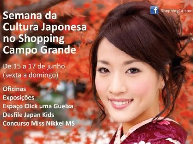 Começa hoje a Semana da Cultura Japonesa MS no Shopping Campo Grande