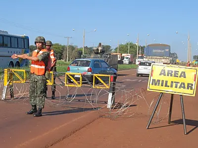 Exército fecha hoje fronteira para combater contrabando e tráfico