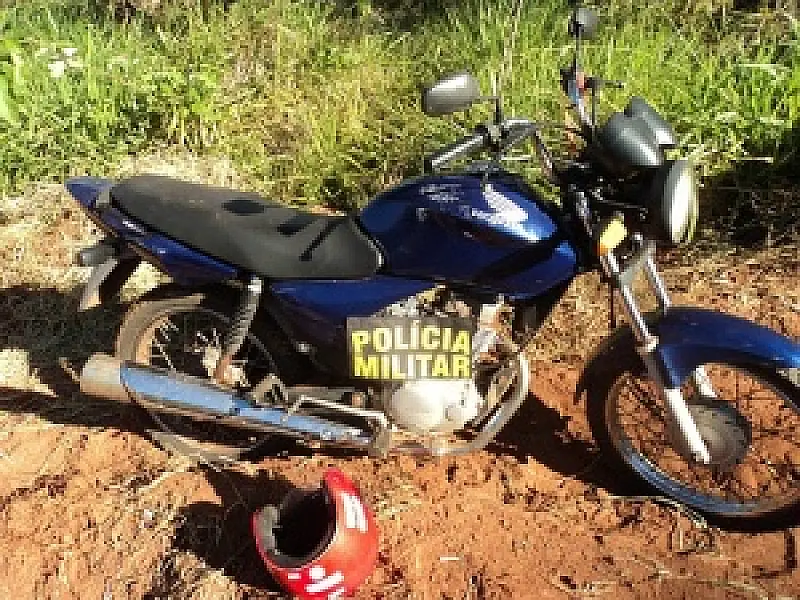 PM recupera motocicleta e apreende adolescente em Bataguassu