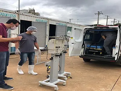 Ação conjunta vai consertar respiradores que estão sem uso em Mato Grosso do Sul
