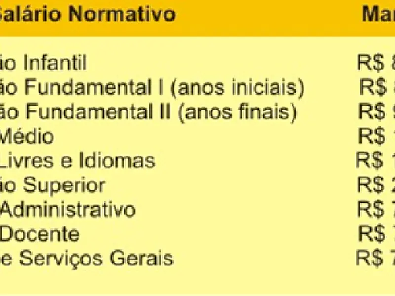 Professores de escolas particulares de MS terão 7% de reajuste salarial