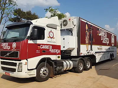 Carreta da Justiça oferecerá serviços em Taquarussu até a próxima semana
