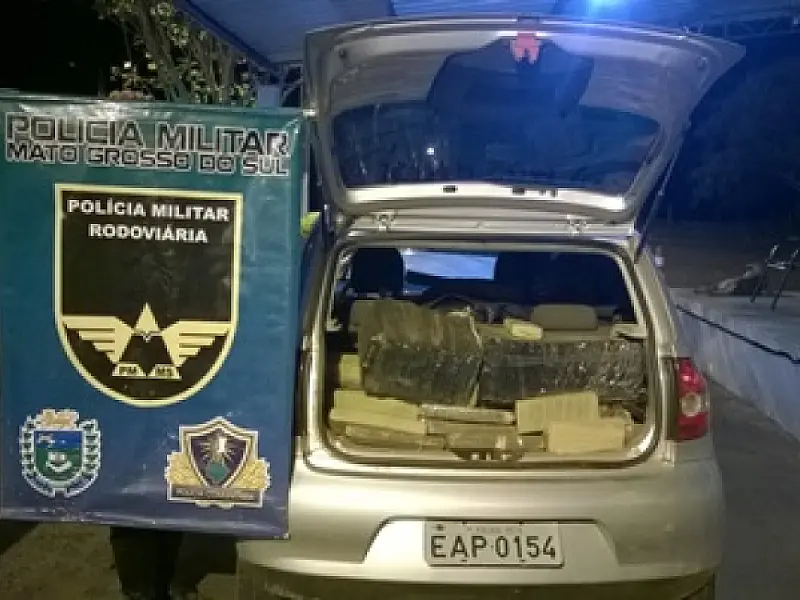 Policiais apreendem mais  de 640 quilos de maconha