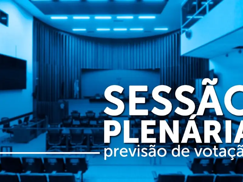 Pautados quatro projetos para a sessão plenária desta quinta-feira
