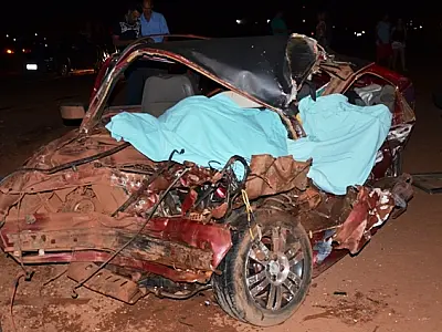 Acidente grave mata três e deixa uma em estado grave na MS-141