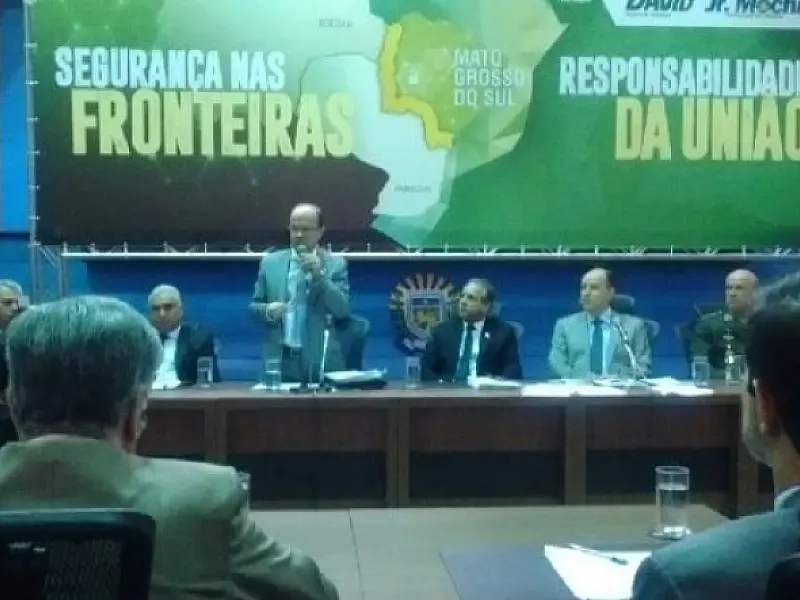 Autoridades propõem criação de fundo nacional para incremento da segurança na fronteira