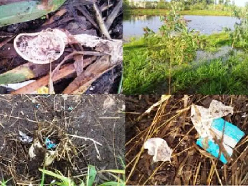 Represa de decantação de presídio transborda e invade quintal de casas