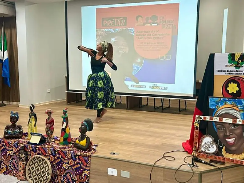 Poesia, música e reflexão abrem calendário da Cidadania para o Julho das Pretas em MS