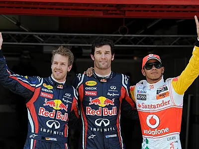 F1: Mark Webber parte à frente do GP Espanha