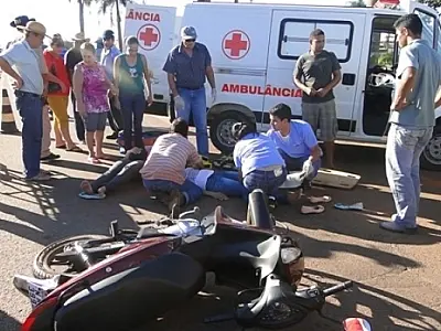 Irmãs ficam feridas em acidente na BR-163