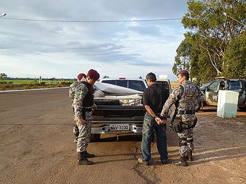 Operação Sentinela: Ex-PM é preso na fronteira com meia tonelada de maconha