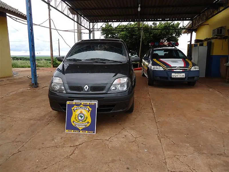 Veículo de SP é recuperado pela PRF em Ponta Porã