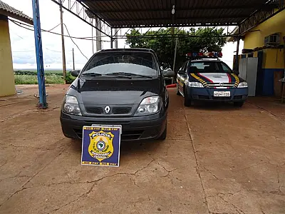 Veículo de SP é recuperado pela PRF em Ponta Porã