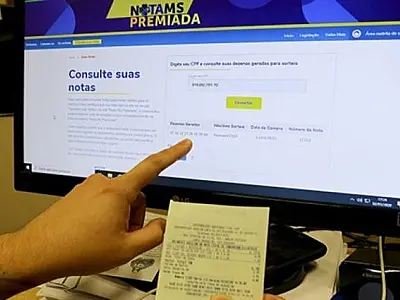 Nota MS Premiada será sorteada nesta quarta-feira pelas dezenas da Mega-Sena
