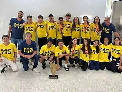Estudantes-atletas de Mato Grosso do Sul trazem 57 medalhas dos Jogos Escolares Brasileiros
