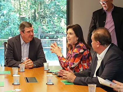 Governador de MS, secretários e ministra Simone traçam estratégias para o Estado