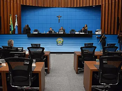 Cinco projetos estão pautados para a sessão ordinária desta quarta-feira
