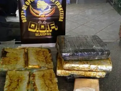 Polícia apreende maconha e cocaína em bagageiro de ônibus