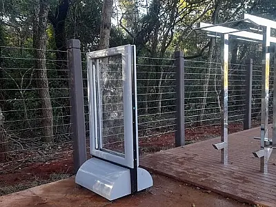Totens refresque-se garantem bem-estar à pratica de exercícios no Parque dos Poderes
